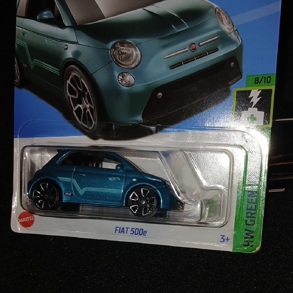 Hot Wheels | Toys | Fiat 50e Electric Hot Wheels Car Teal | Poshmark